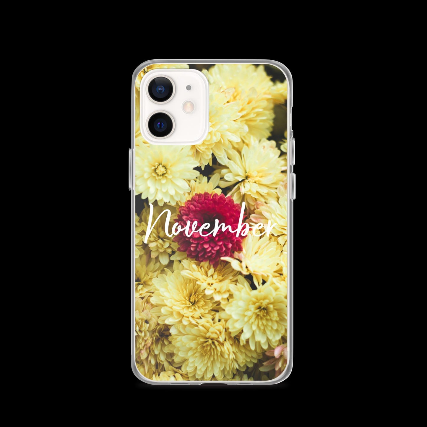 November Birth Flower Clear Case for iPhone®.