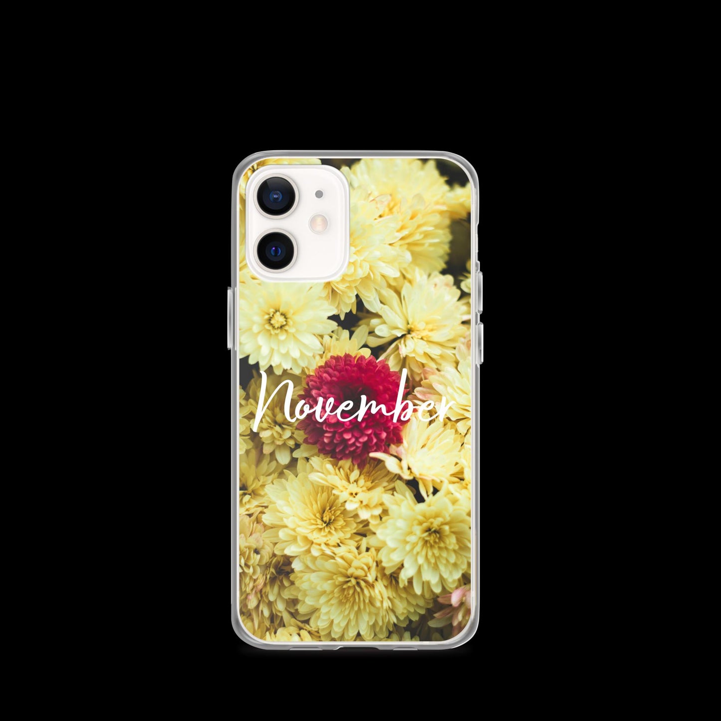 November Birth Flower Clear Case for iPhone®.