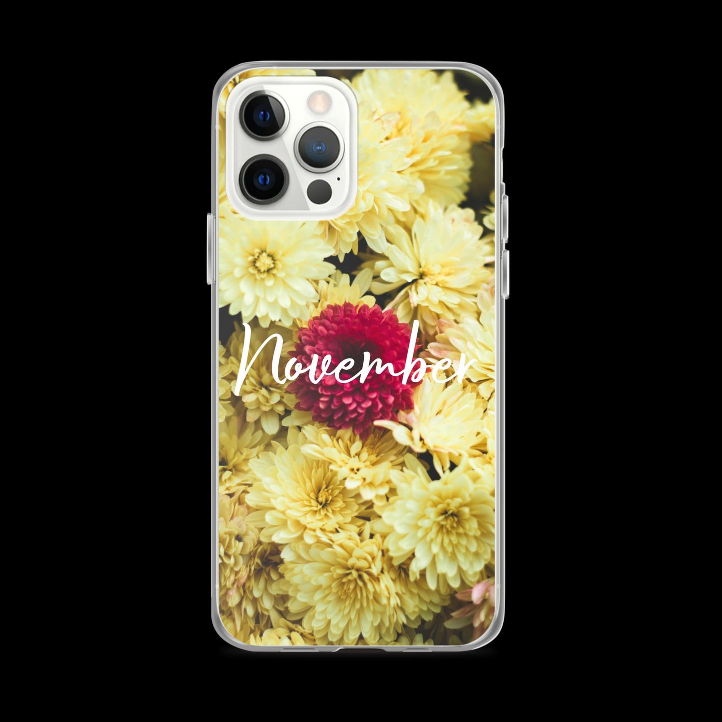 November Birth Flower Clear Case for iPhone®.