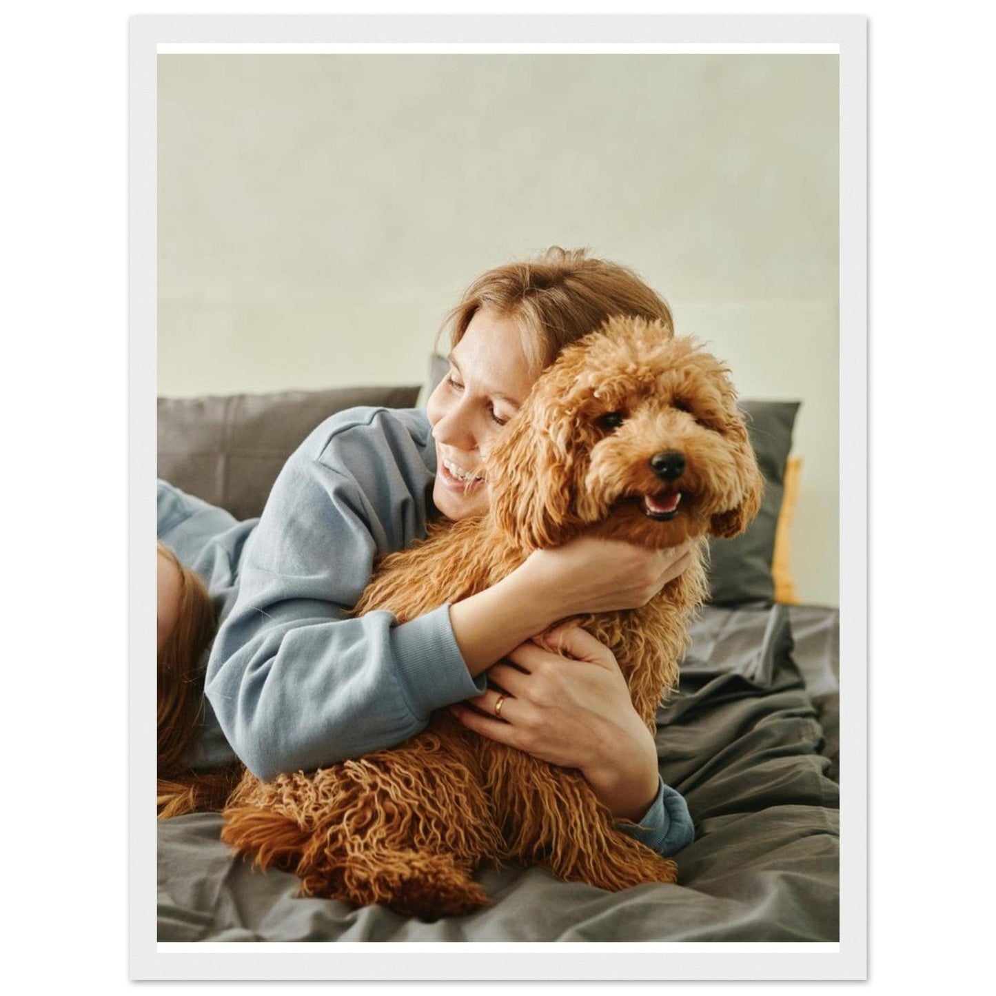 Rebels Sea Print Material 30x40 cm / 12x16″ / White frame / Ready-to-hang Customizable Premium Matte Paper Wooden Framed Poster