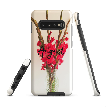 August Birth Flower Tough case for Samsung®