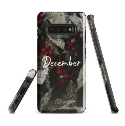 December Birth Flower Tough case for Samsung®