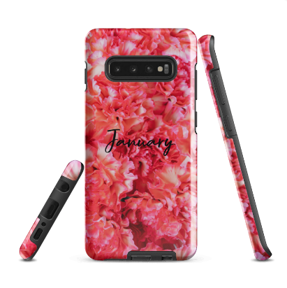 January Birth Flower Tough case for Samsung®