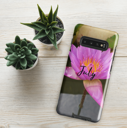 July Birth Flower Tough case for Samsung®