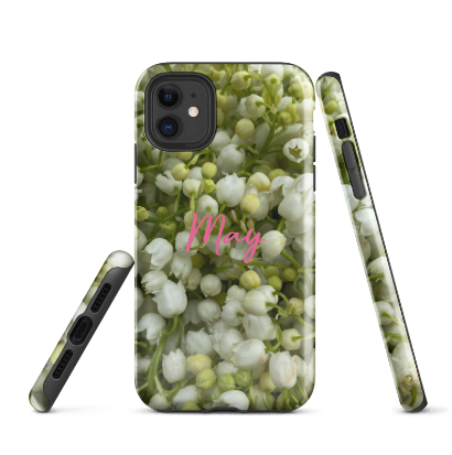 May Birth Flower Tough Case for iPhone®