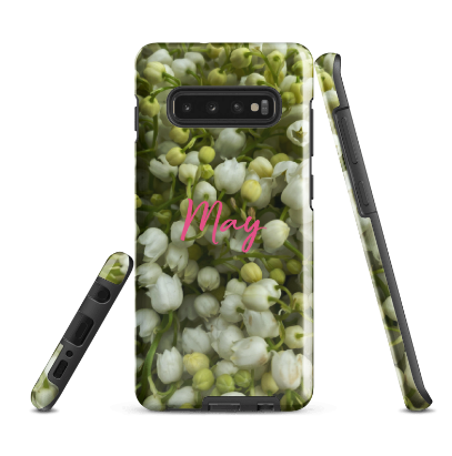 May Birth Flower Tough case for Samsung®