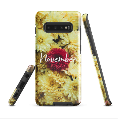 November Birth Flower Tough case for Samsung®