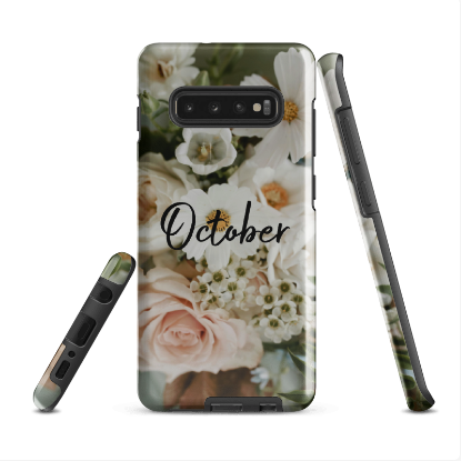 October Birth Flower Tough case for Samsung®