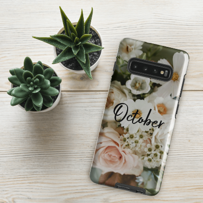 October Birth Flower Tough case for Samsung®