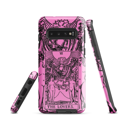 Valentine's Day - Lovers Tarot Card - Pink - Tough case for Samsung® - Rebels Sea