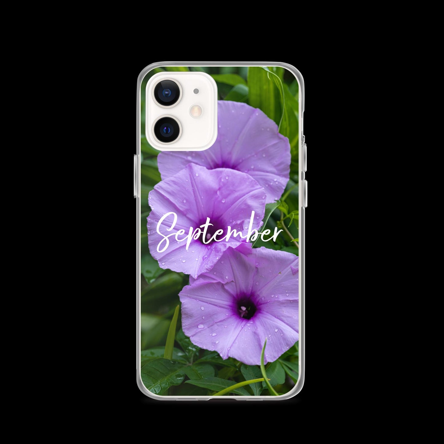 September Birth Flower Clear Case for iPhone®.