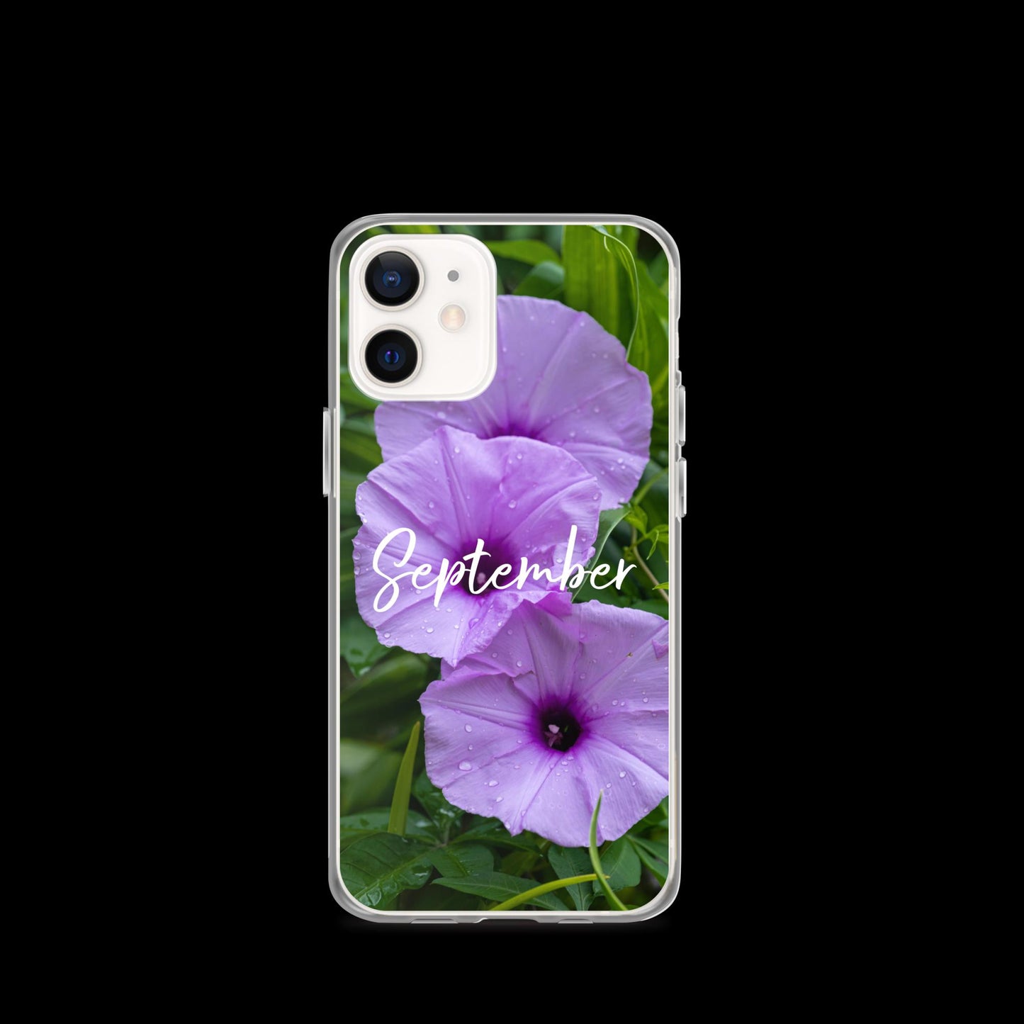 September Birth Flower Clear Case for iPhone®.