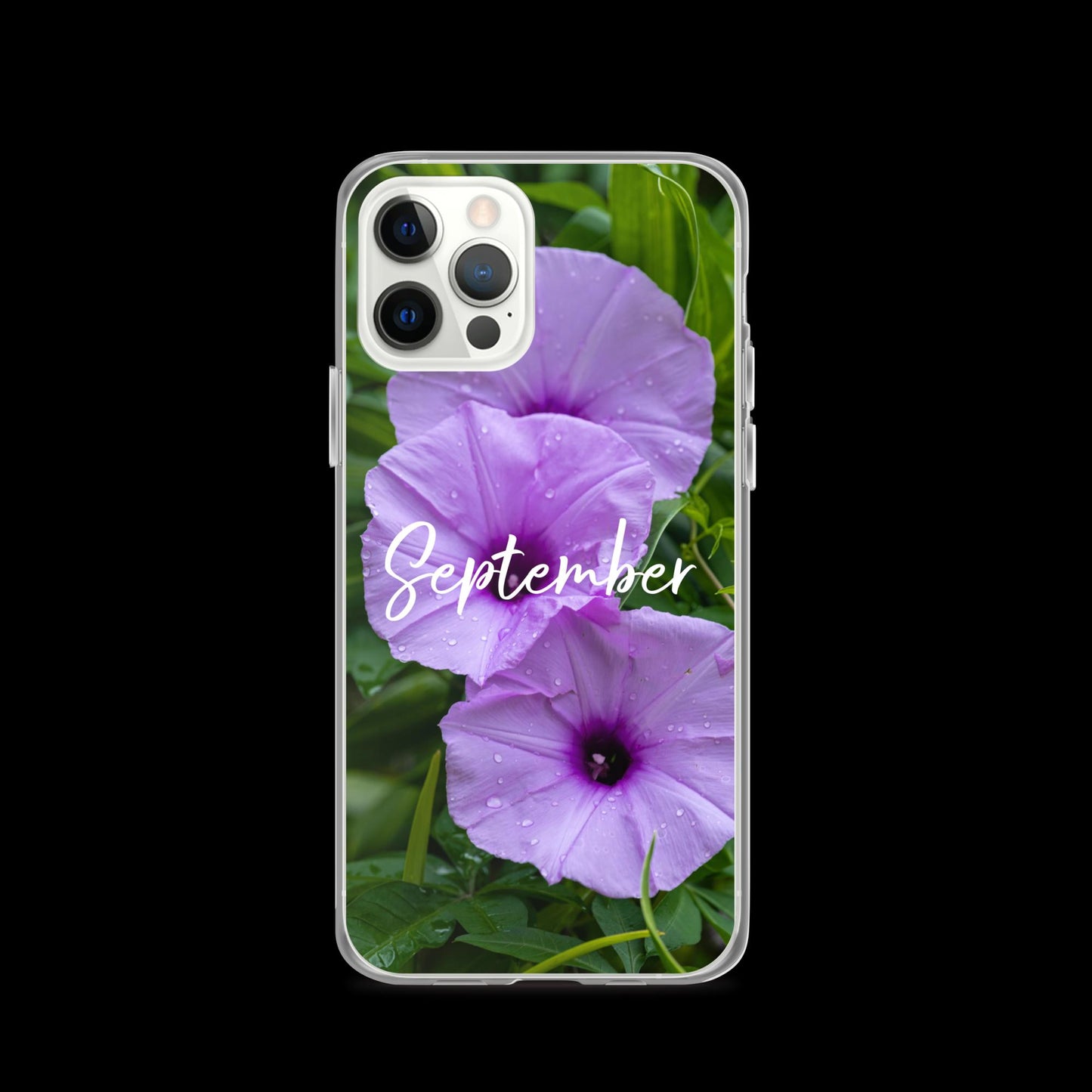 September Birth Flower Clear Case for iPhone®.