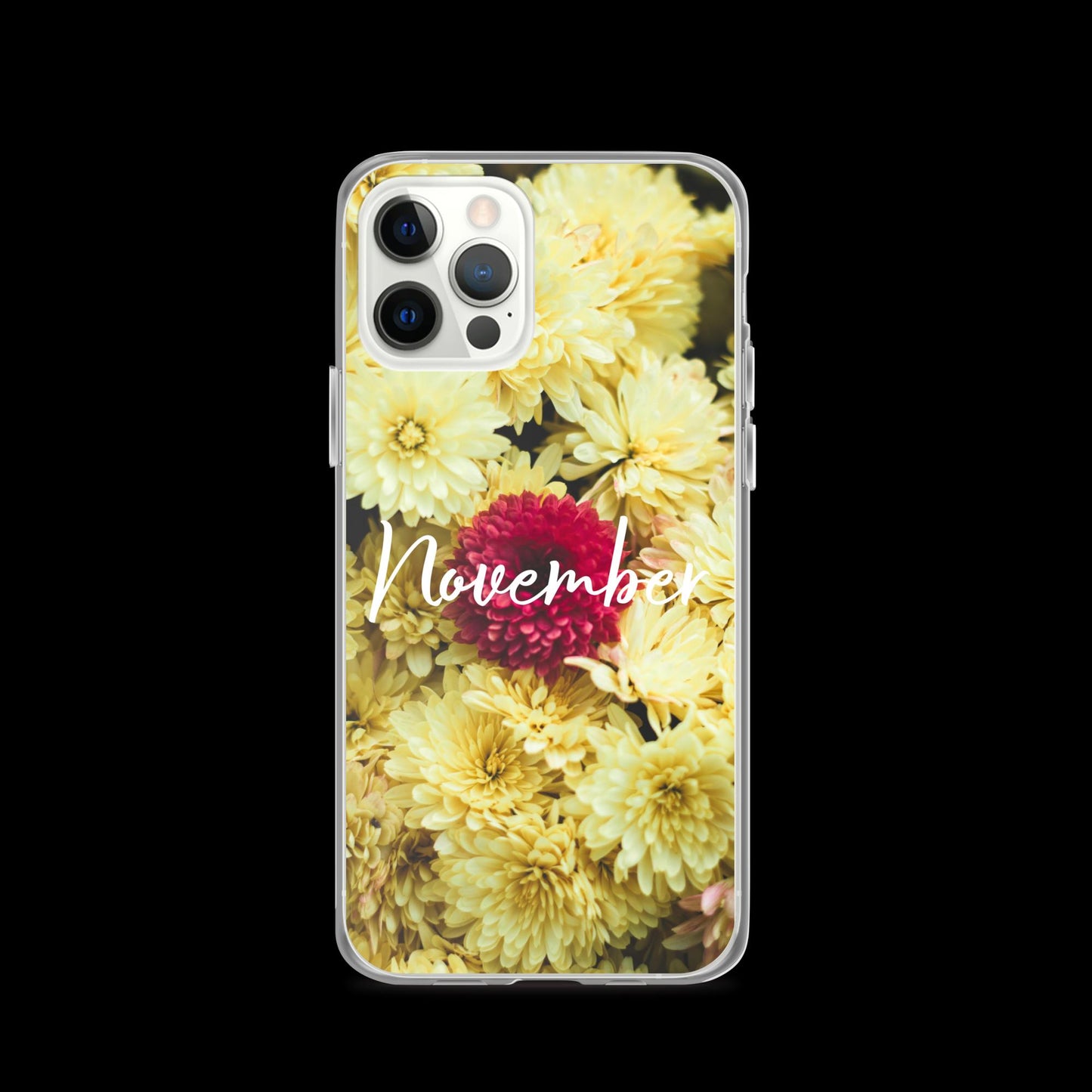 November Birth Flower Clear Case for iPhone®.