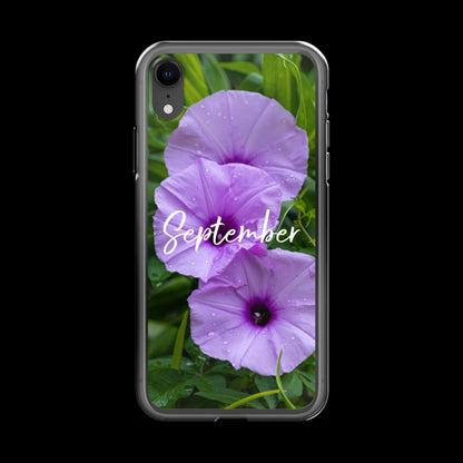 September Birth Flower Clear Case for iPhone®.