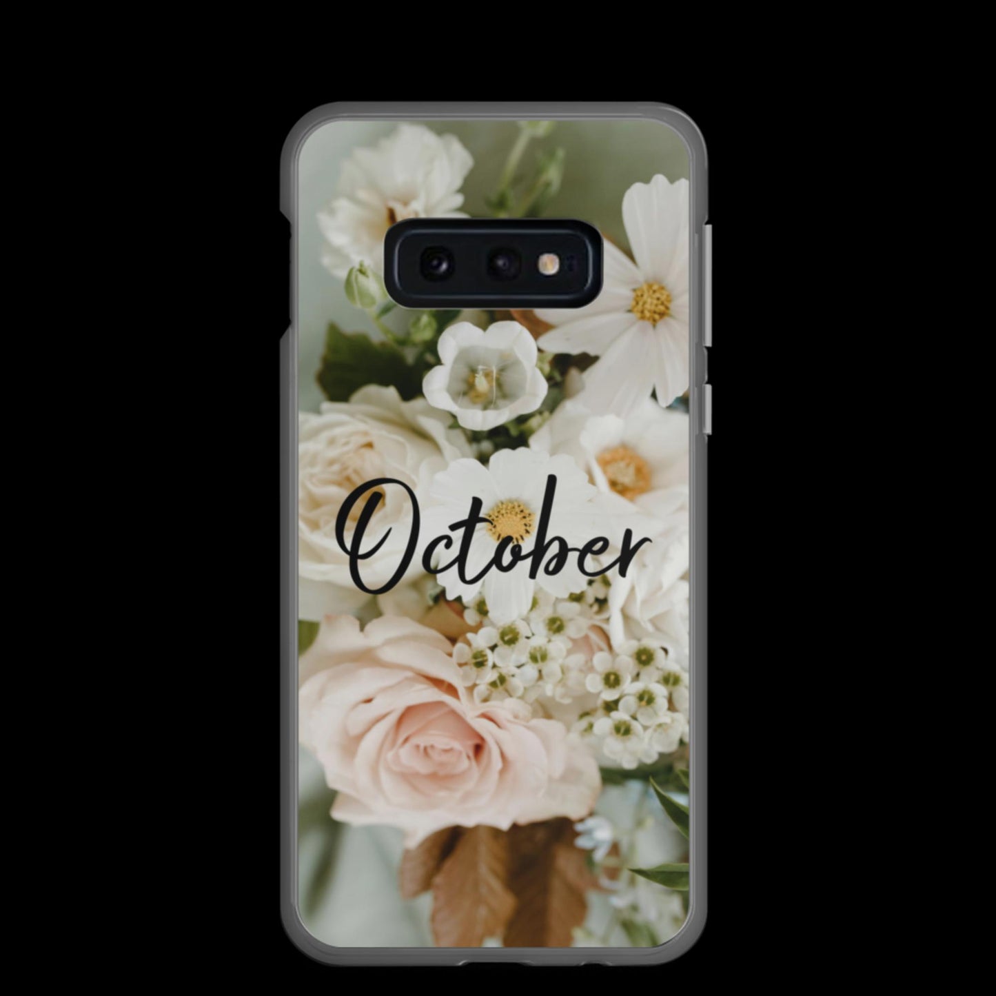 October Birth Flower Clear Case for Samsung®.