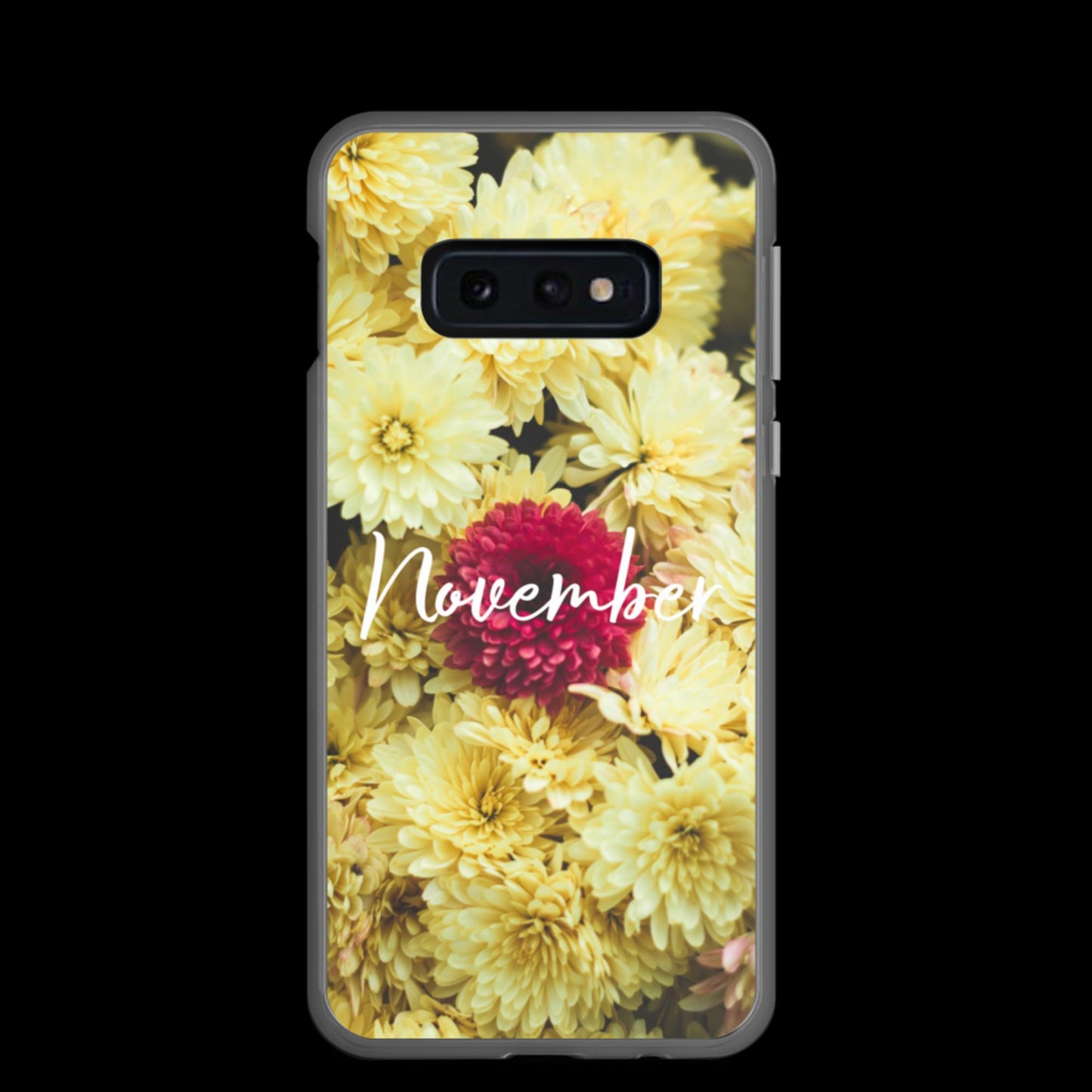 November Birth Flower Clear Case for Samsung®.