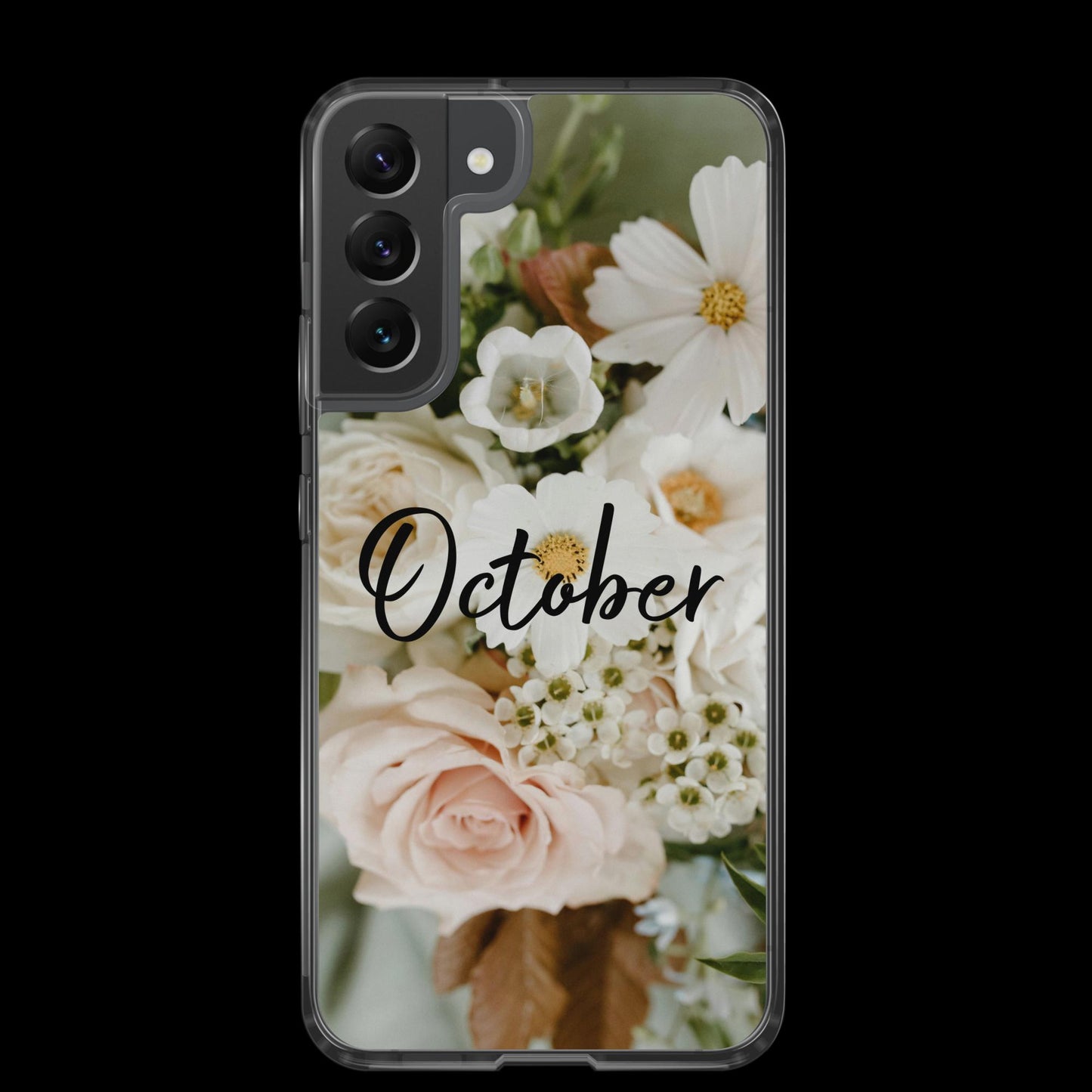 October Birth Flower Clear Case for Samsung®.