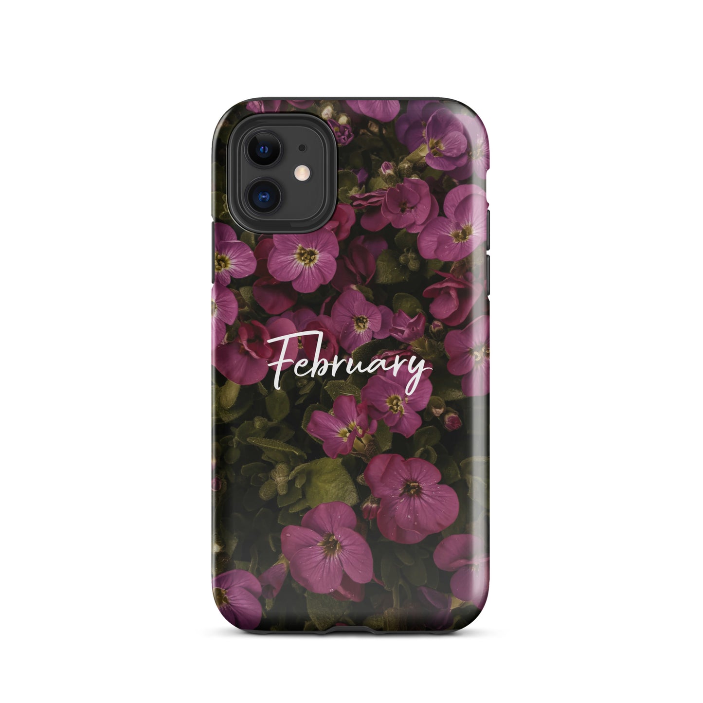 February Birth Flower Tough Case for iPhone®