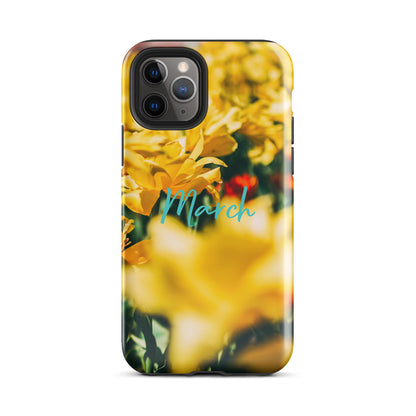 March Birth Flower Tough Case for iPhone®