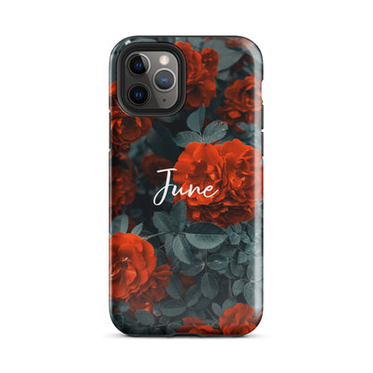 June Birth Flower Tough Case for iPhone®