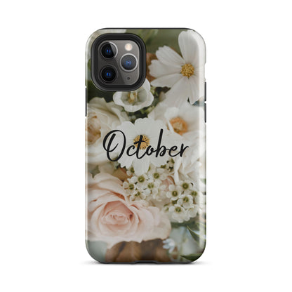 October Birth Flower Tough Case for iPhone®