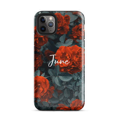 June Birth Flower Tough Case for iPhone®