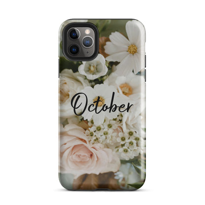 October Birth Flower Tough Case for iPhone®