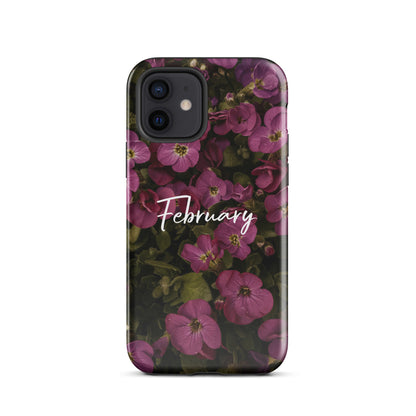 February Birth Flower Tough Case for iPhone®