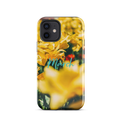 March Birth Flower Tough Case for iPhone®