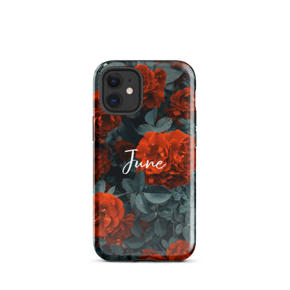 June Birth Flower Tough Case for iPhone®