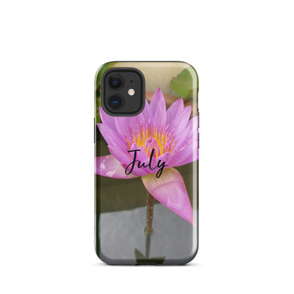 July Birth Flower Tough Case for iPhone®