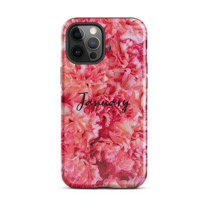 January Birth Flower Tough Case for iPhone®