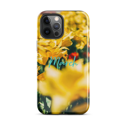 March Birth Flower Tough Case for iPhone®