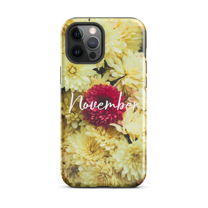 November Birth Flower Tough Case for iPhone®