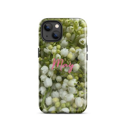 May Birth Flower Tough Case for iPhone®