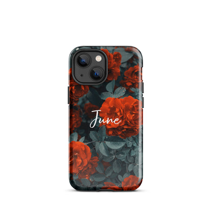 June Birth Flower Tough Case for iPhone®