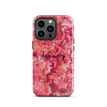 January Birth Flower Tough Case for iPhone®