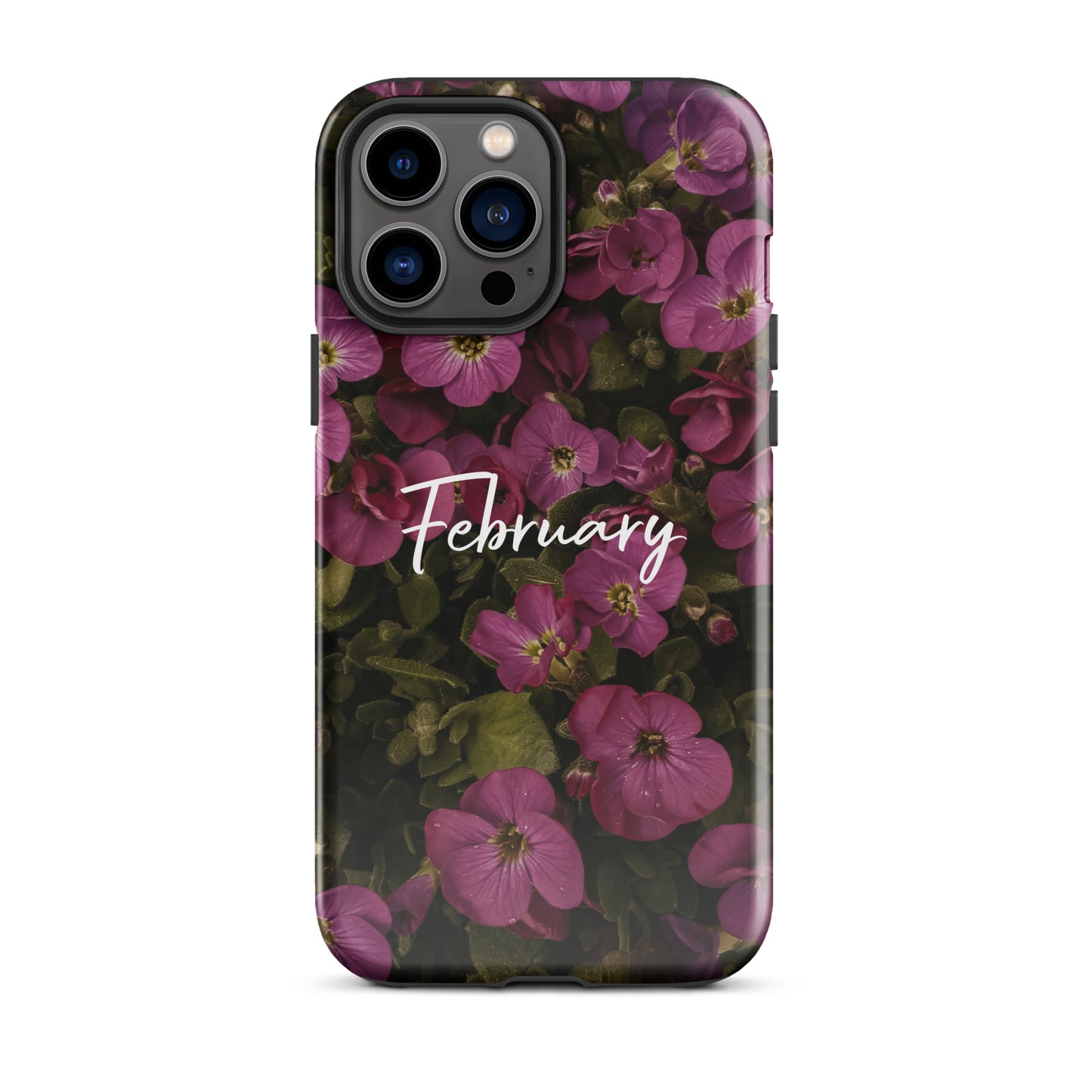 February Birth Flower Tough Case for iPhone®