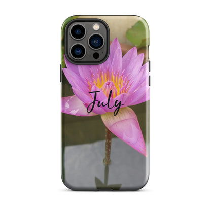 July Birth Flower Tough Case for iPhone®