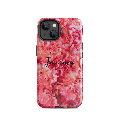 January Birth Flower Tough Case for iPhone®