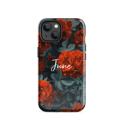 June Birth Flower Tough Case for iPhone®