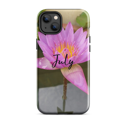 July Birth Flower Tough Case for iPhone®