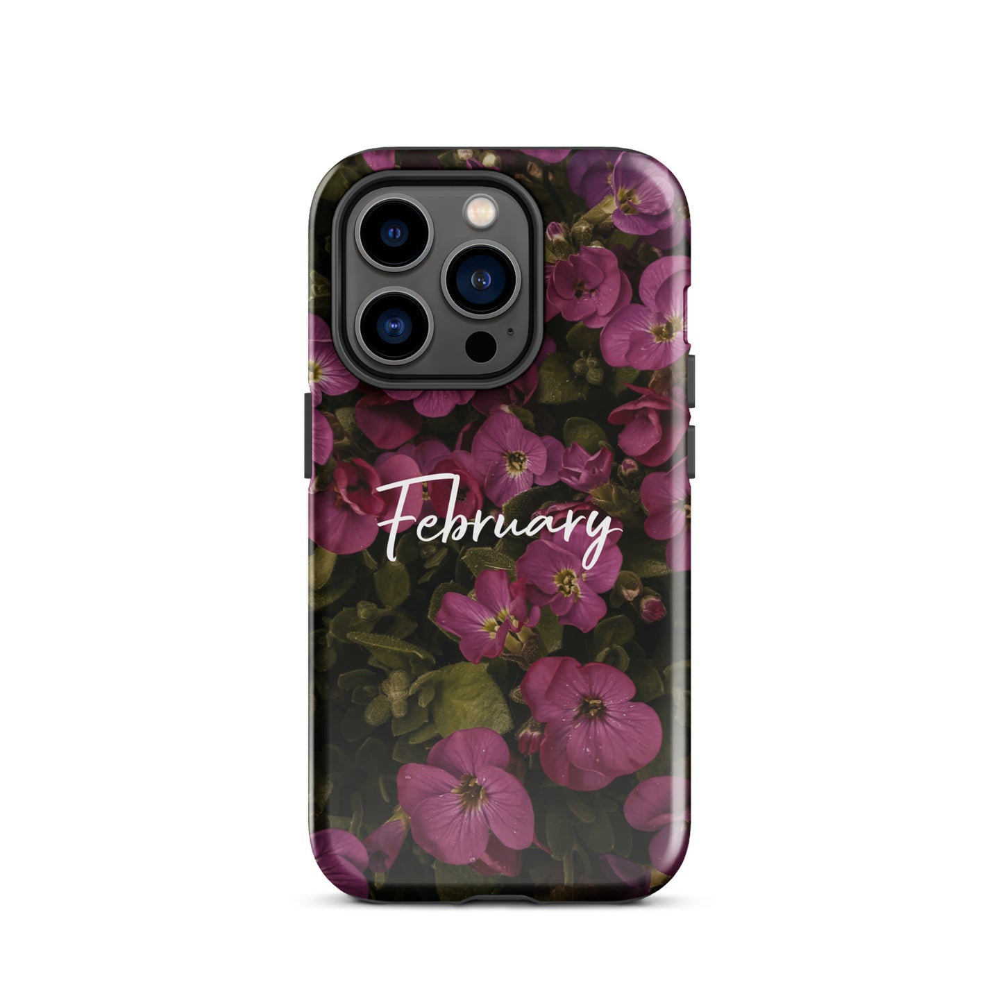 February Birth Flower Tough Case for iPhone®