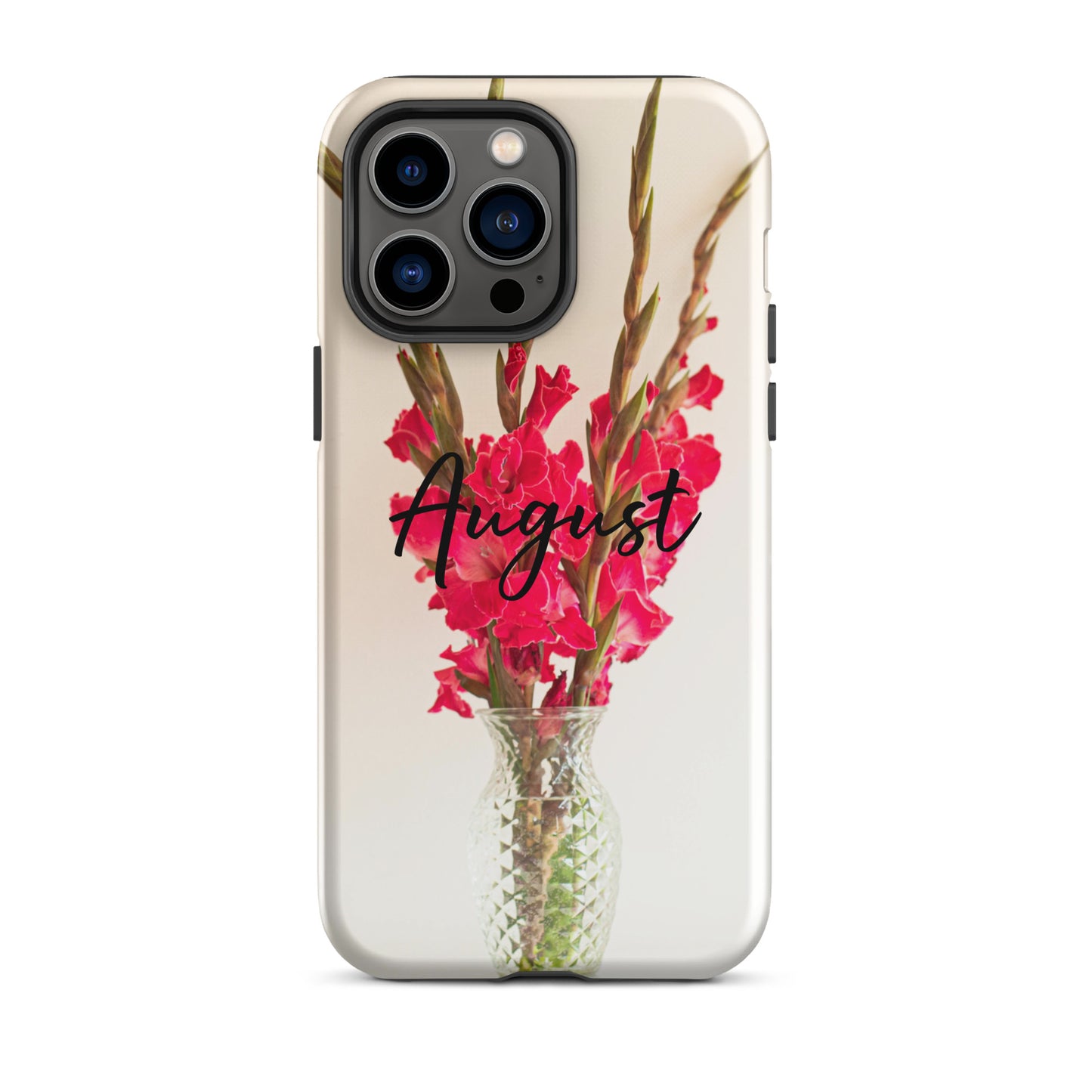 August Birth Flower Tough Case for iPhone®