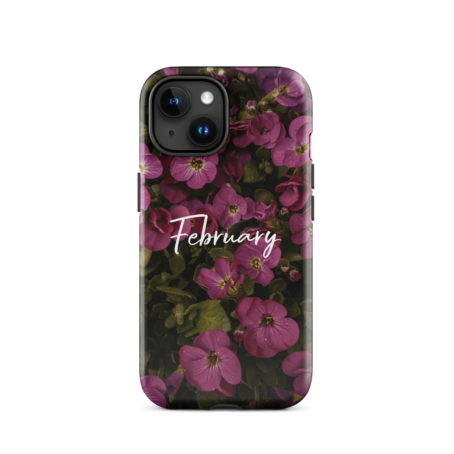 February Birth Flower Tough Case for iPhone®