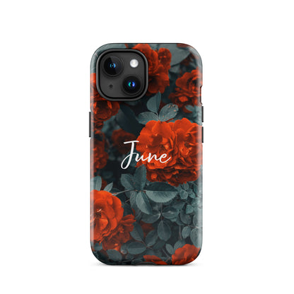 June Birth Flower Tough Case for iPhone®