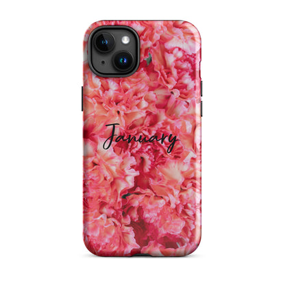 January Birth Flower Tough Case for iPhone®