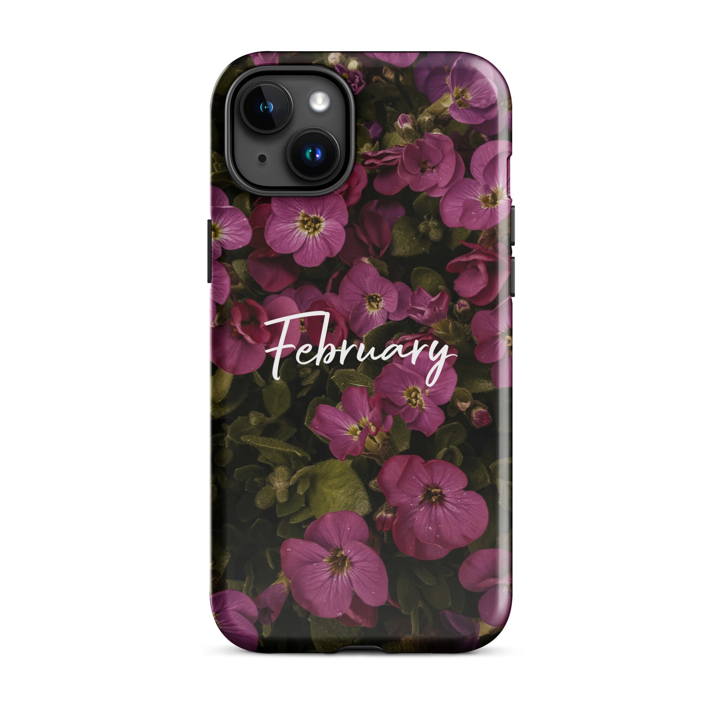 February Birth Flower Tough Case for iPhone®