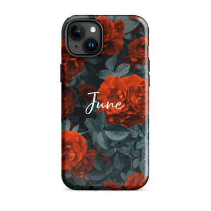 June Birth Flower Tough Case for iPhone®